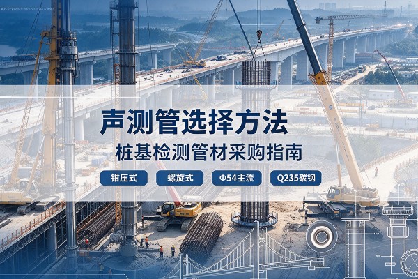 绥棱声测管选型标准
