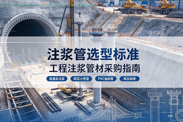 绥棱注浆管选型标准