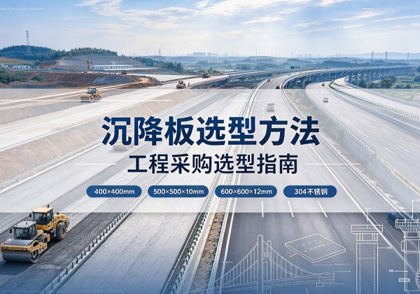 绥棱沉降板选择方法