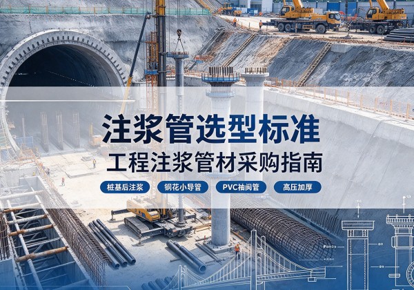 绥棱注浆管选型标准